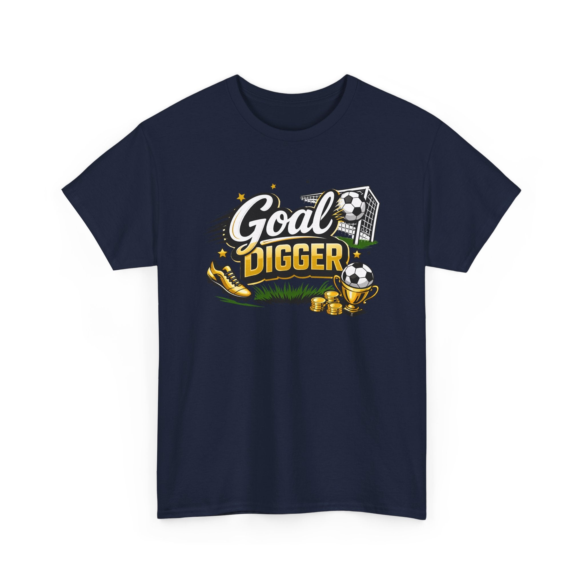 Goal Digger Soccer T-Shirt — Motivational Soccer Player Tee