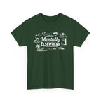 Mentally Elsewhere T-Shirt — Funny Dry Humor Graphic Tee