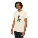 Cricket Batter Silhouette Tee — Action Sports Cricket T‑Shirt