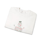 Christmas Word Snowman Sweatshirt
