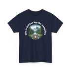 Campfire T-Shirt — "Life Is Better by the Campfire" Scenic Outdoor Tee