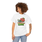Working on My Core Funny Exercise T-Shirt —  Retro Apple Fitness Tee