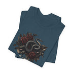 Snake Floral T-Shirt — Beauty in the Darkness Graphic Tee
