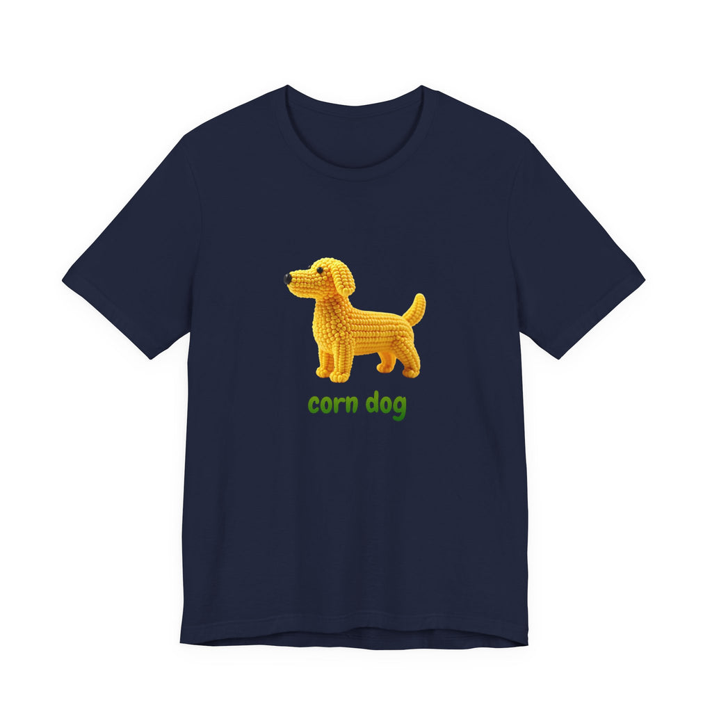 Corn Dog Dachshund T-Shirt — Cute Corn Dog Graphic Tee