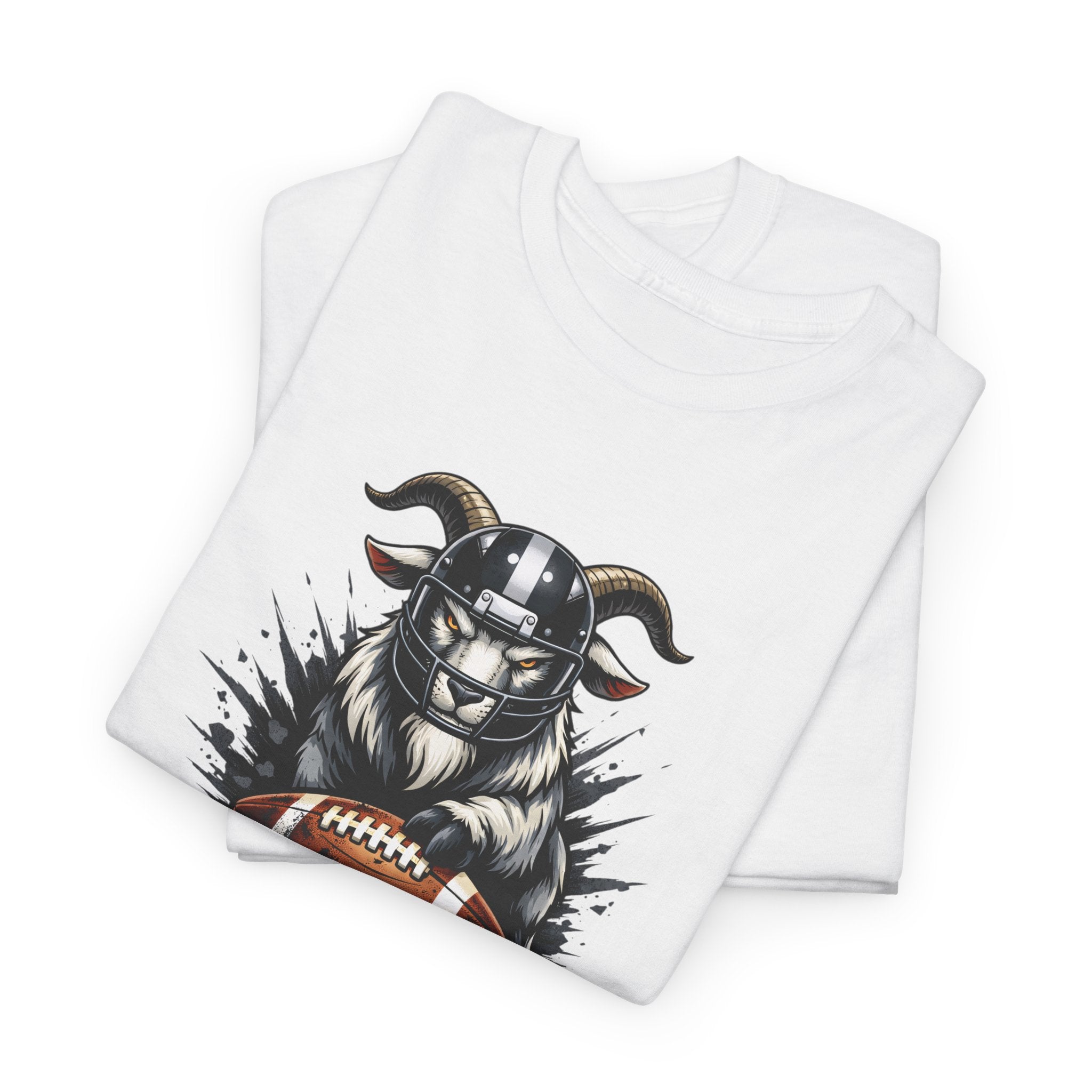 GOAT Football Tee - "My Team Is The GOAT" Graphic T-Shirt