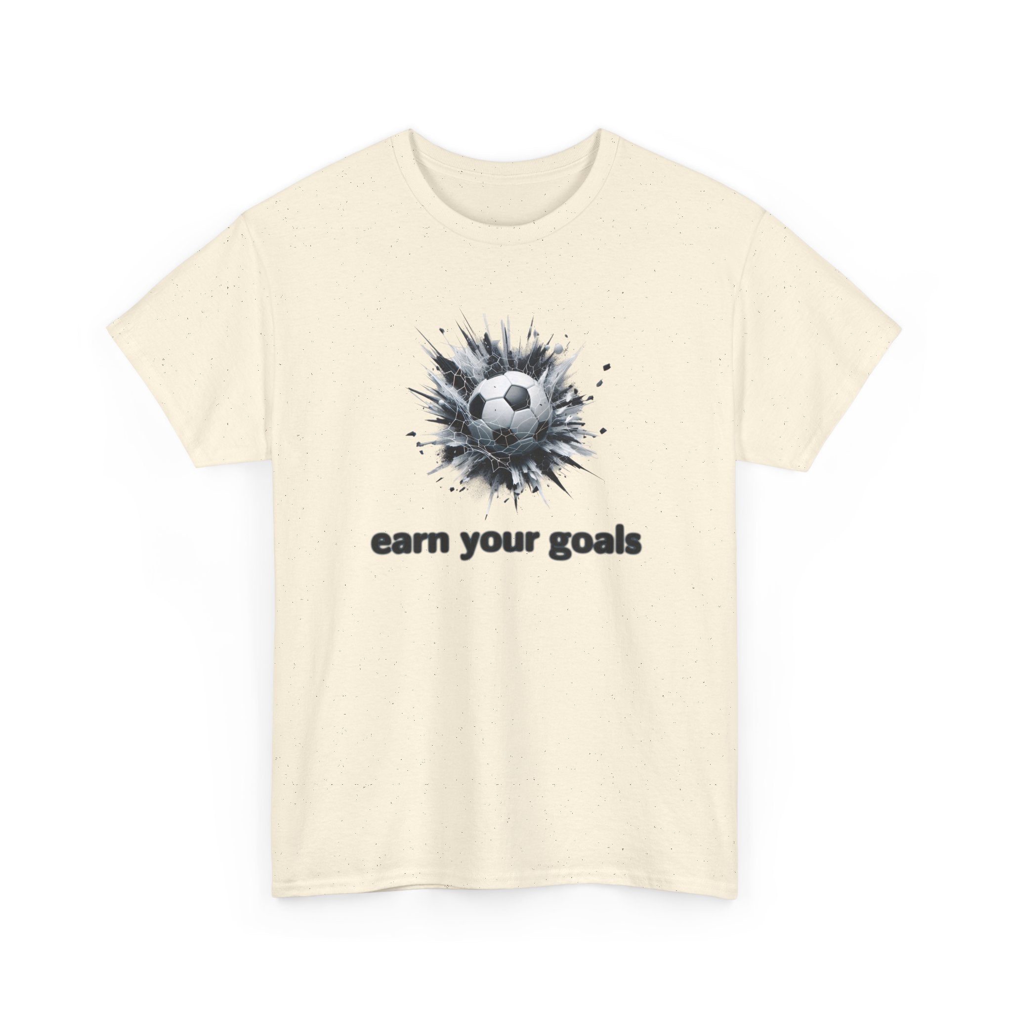 Football Soccer 'Earn Your Goals' T-Shirt