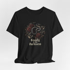 Snake Floral T-Shirt — Beauty in the Darkness Graphic Tee