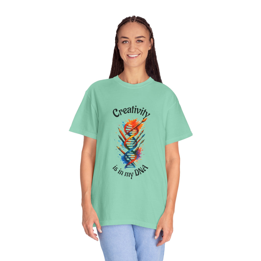 Creativity Is In My DNA T-Shirt — Artistic DNA Graphic Tee