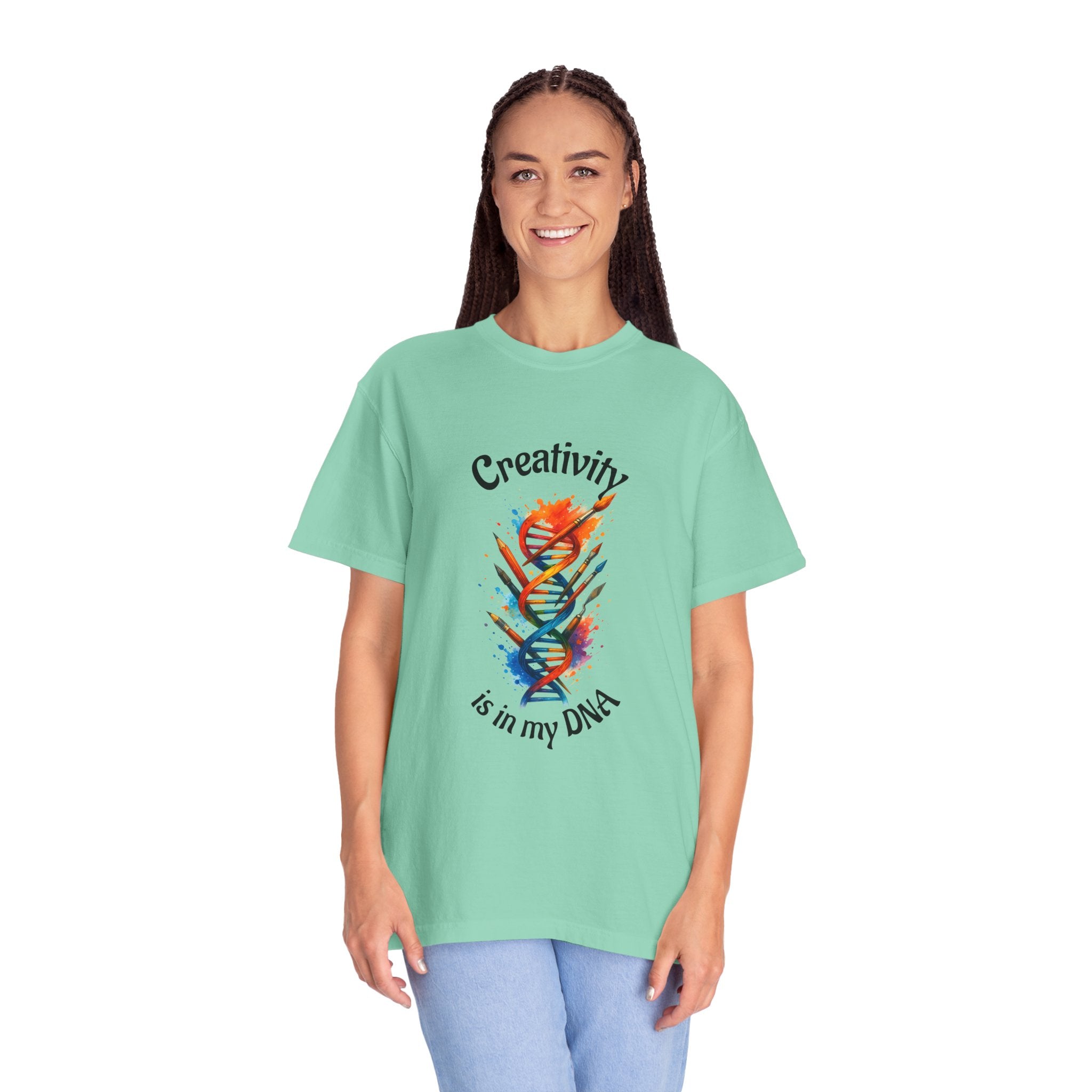 Creativity Is In My DNA T-Shirt — Artistic DNA Graphic Tee