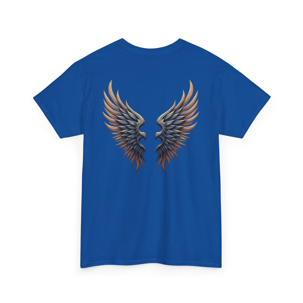 Wings Not Chains Wing T‑Shirt — Angel Wings Graphic Tee