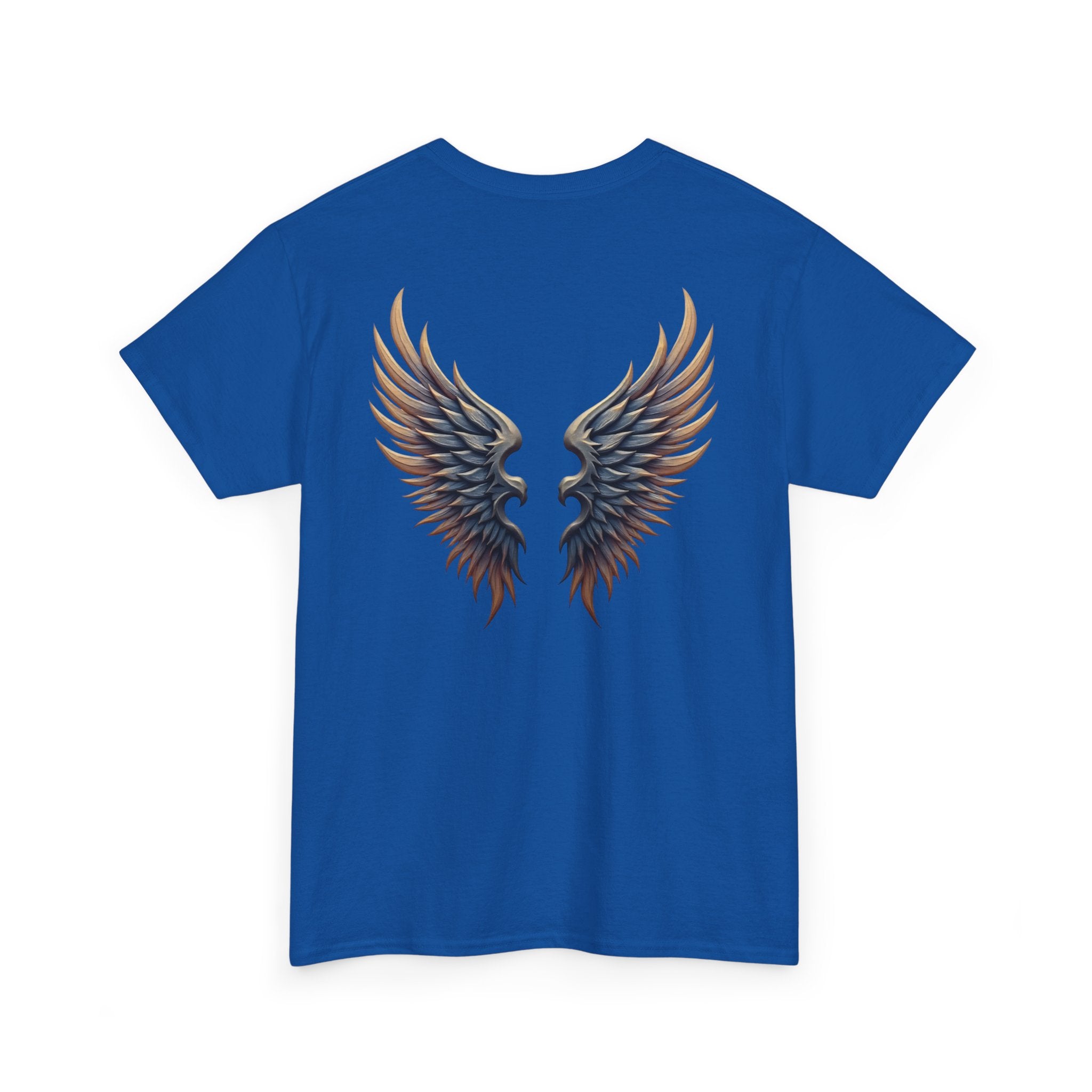 Wings Not Chains Wing T‑Shirt — Angel Wings Graphic Tee