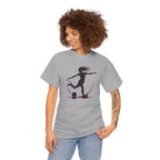 Woman Soccer Player Silhouette T‑Shirt