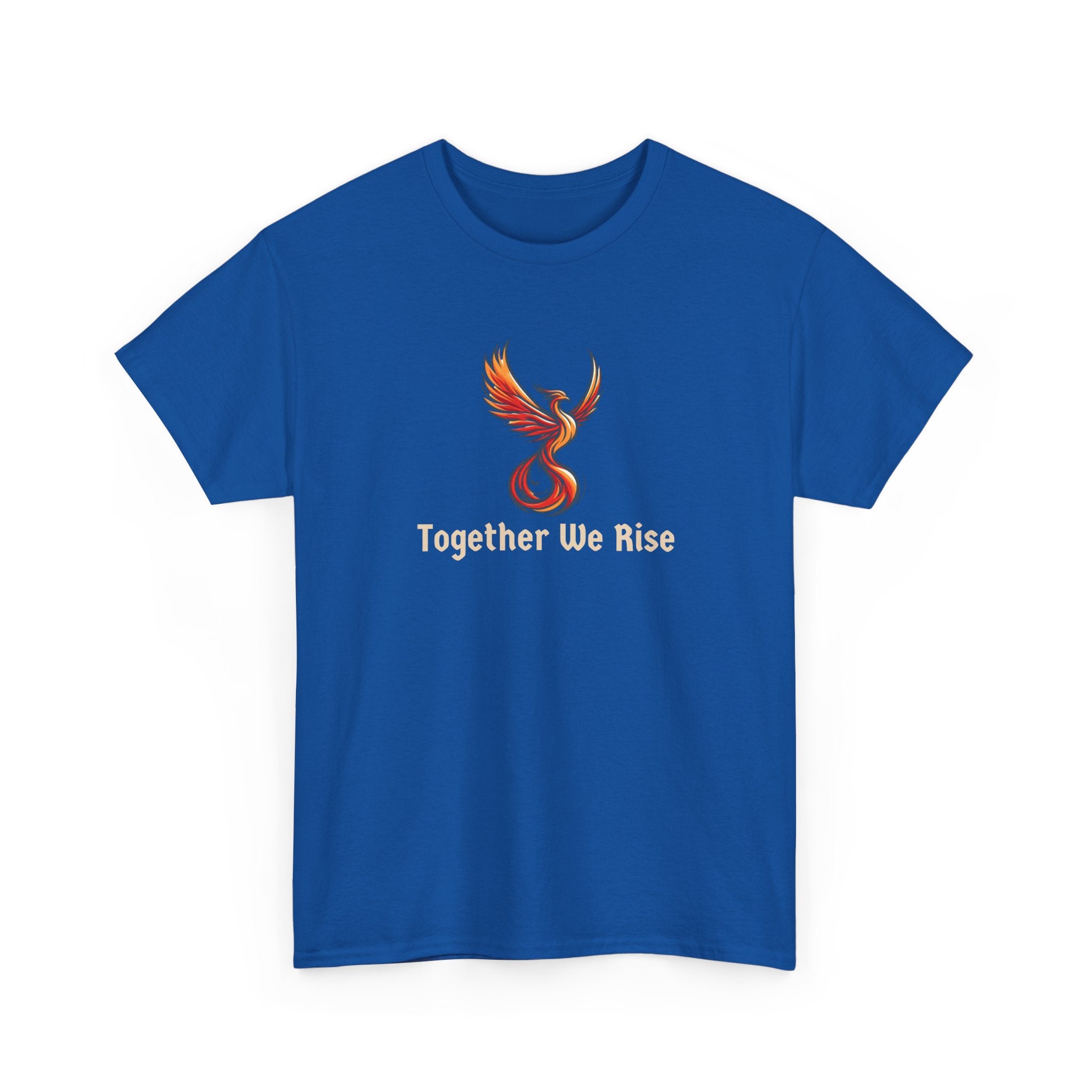 Phoenix Rising T‑Shirt — "Together We Rise" Inspirational Tee