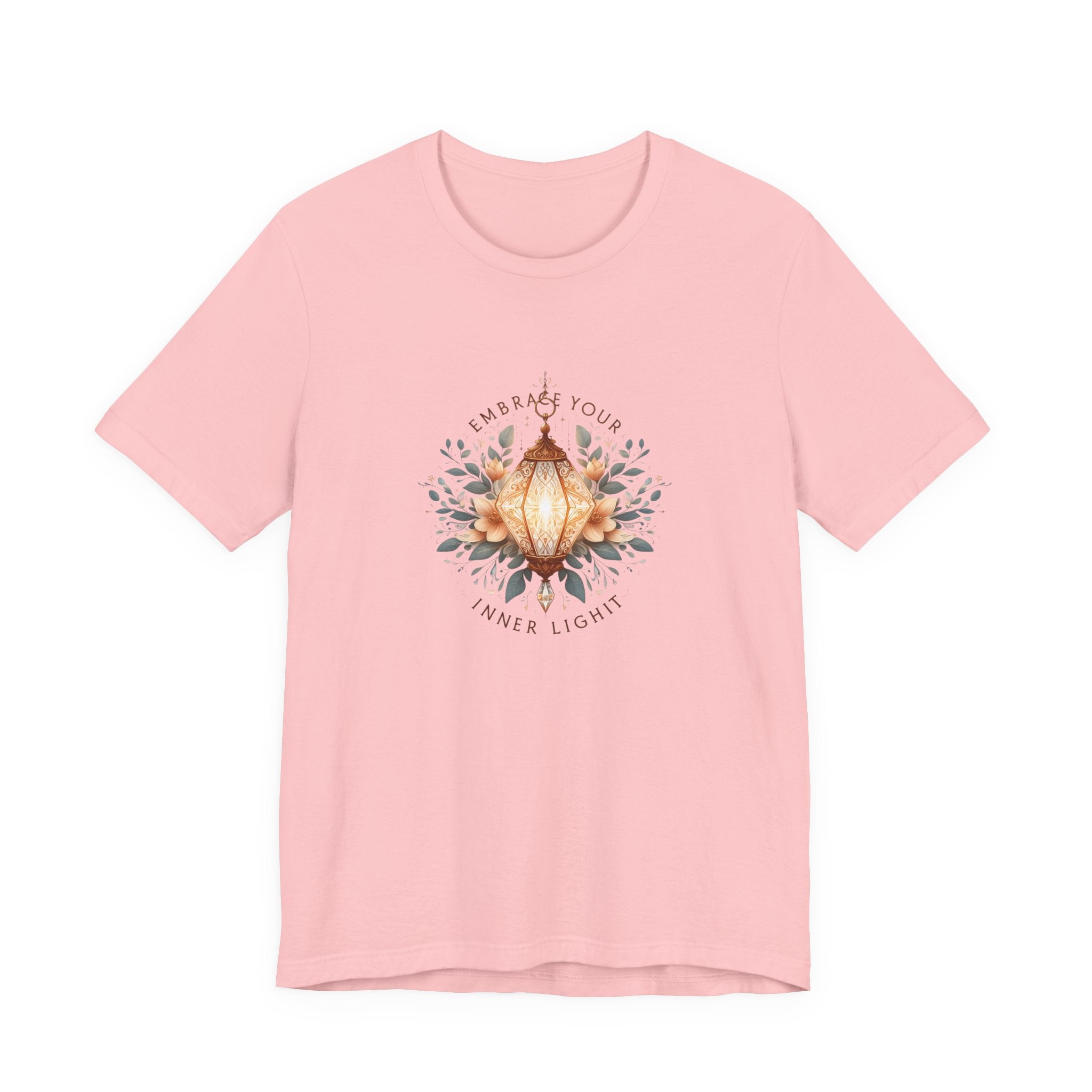 Lotus Lantern Tee — Embrace Your Inner Light Short Sleeve Shirt