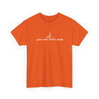 Just One More Walk T-Shirt — Minimal Dog Lovers Tee