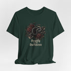 Snake Floral T-Shirt — Beauty in the Darkness Graphic Tee