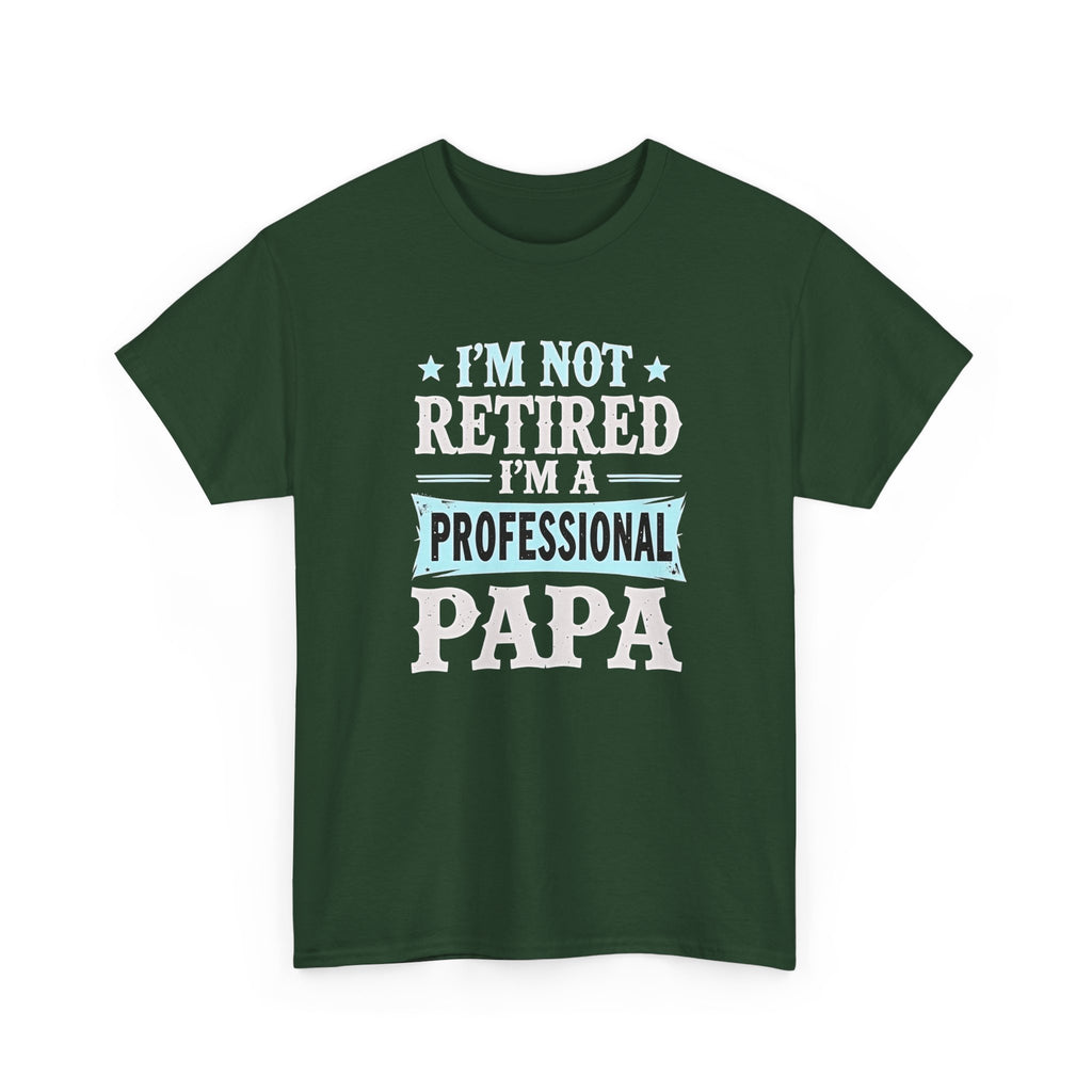 I'm Not Retired I'm A Professional Papa T-Shirt