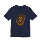 Tiger Flame Graphic T-Shirt — Tribal Tiger Head Design