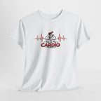 Cycling T‑Shirt — "This Is My Cardio" Bike Heartbeat Tee