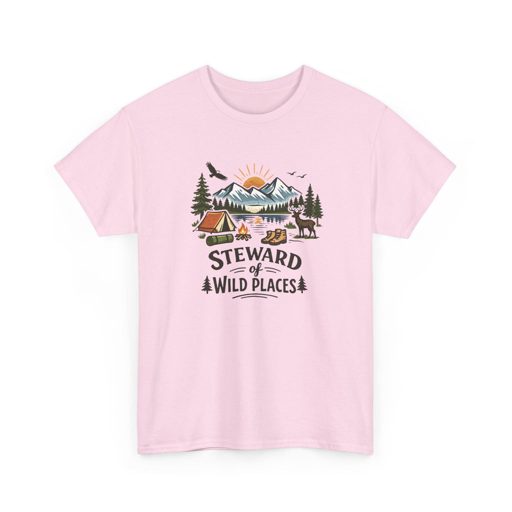 Steward of Wild Places Camping Graphic Tee