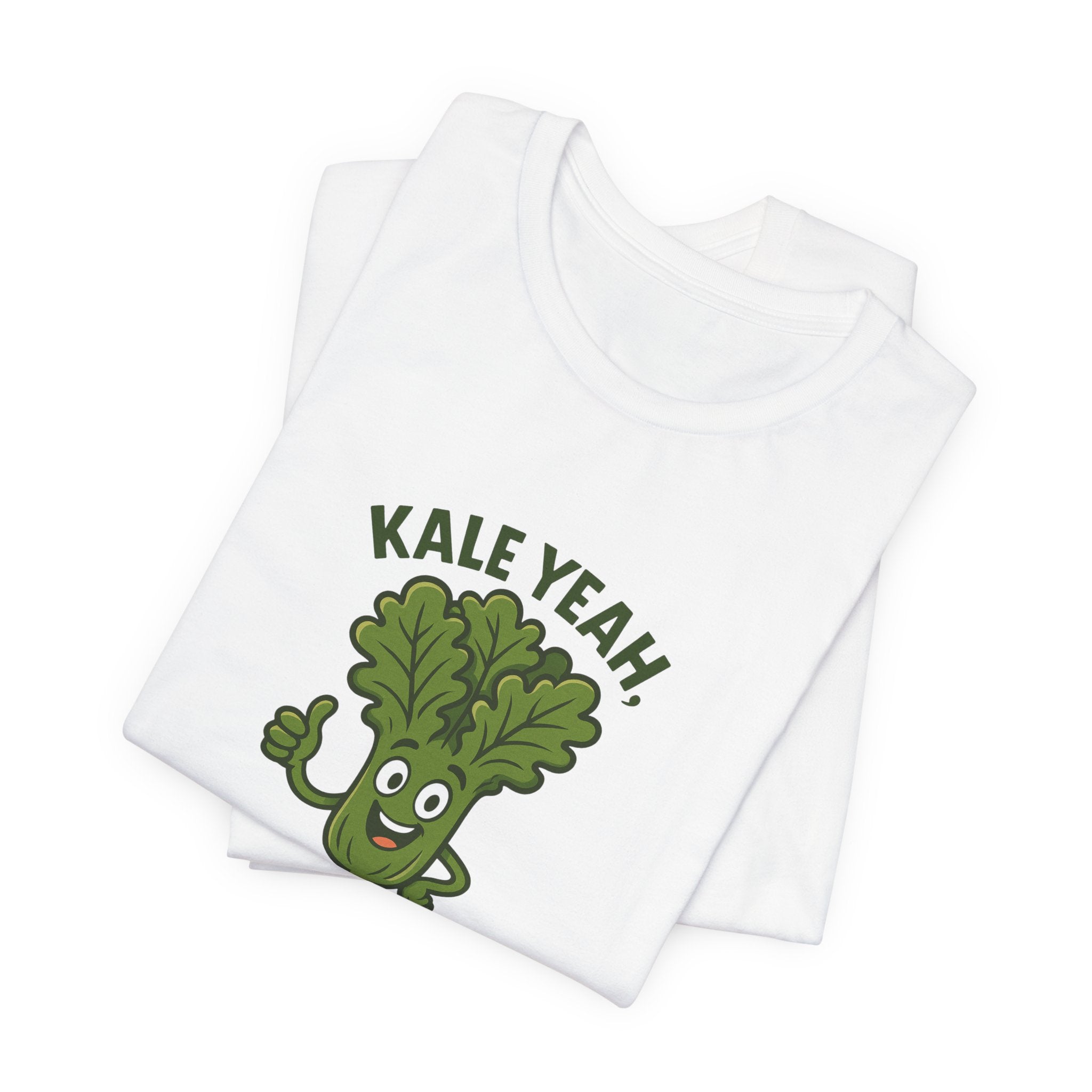 Kale Yeah! I'm Doing Great T-Shirt — Funny Healthy Veggie Graphic Tee