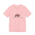 Floral Resilience Tee — "Grow Through What You Go Through" T‑Shirt