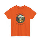 Camp More Stress Less T-Shirt — Outdoor Camping Nature Graphic Tee