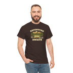 Adventure Awaits T-Shirt — Vintage Mountain Canoe Graphic Tee