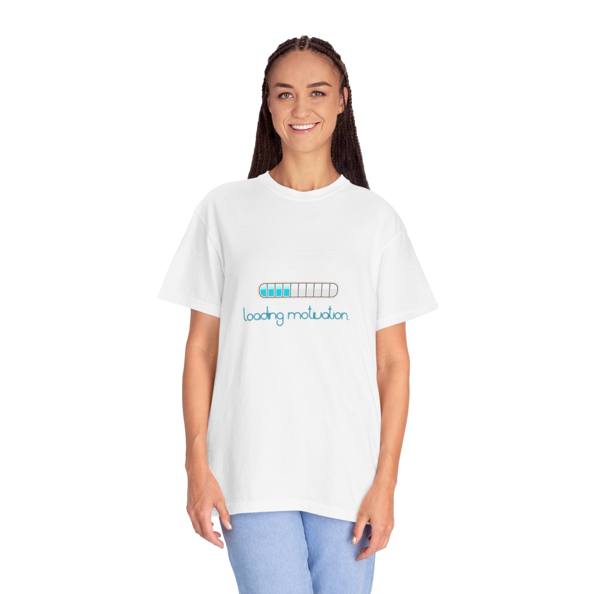 Loading Motivation T-Shirt — Cute Progress Bar Graphic Tee