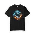 Yin Yang Koi Fish T-Shirt — Fire & Water Koi Circle Tee