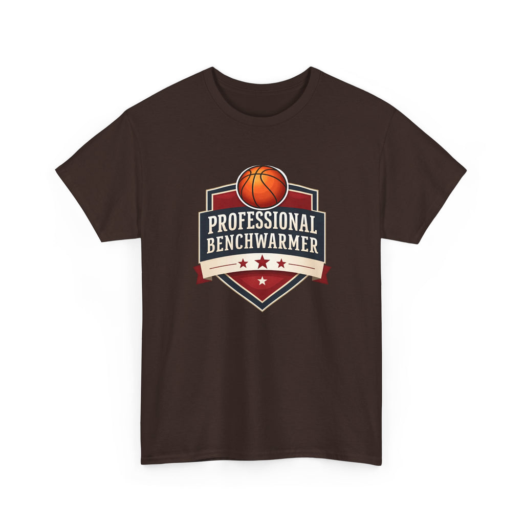 Professional Benchwarmer Basketball T-Shirt Funny Sports Graphic Tee