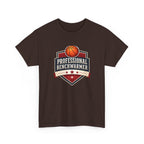 Professional Benchwarmer Basketball T-Shirt Funny Sports Graphic Tee