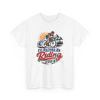 I'd Rather Be Riding T-Shirt — Cyclist Mountain Biking Tee