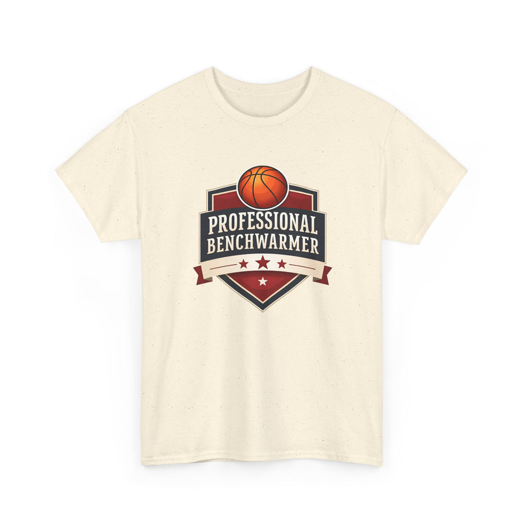 Professional Benchwarmer Basketball T-Shirt Funny Sports Graphic Tee