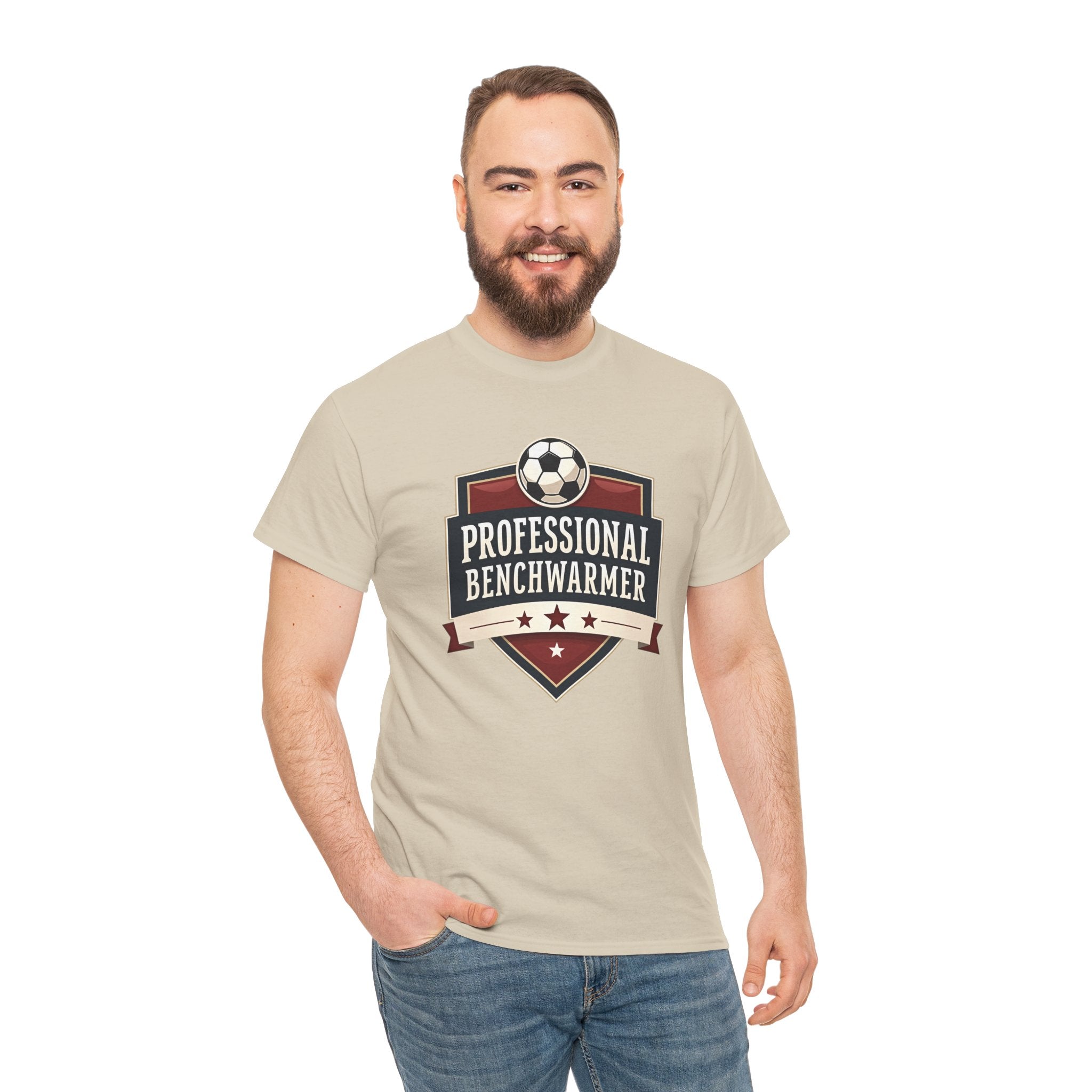 Professional Benchwarmer Soccer T-Shirt Funny Sports Tee