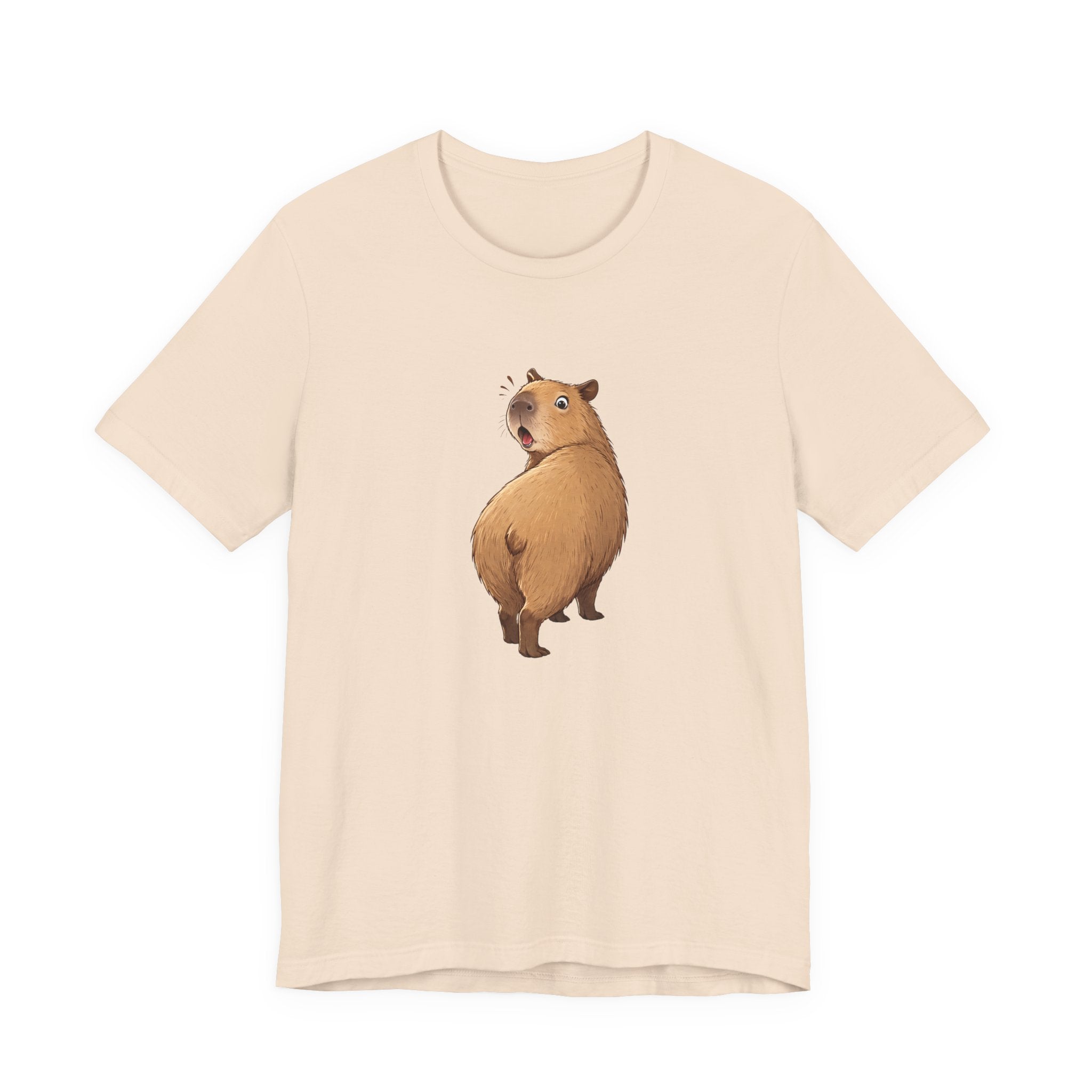 Capybara Lookover T‑Shirt — Funny Woodland Animal Tee