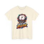 Beat the Buzzer Basketball T-Shirt — Sporty Countdown Graphic Tee
