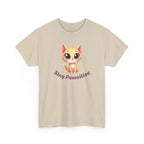 Stay Pawsitive Tee — Cute Kitten Graphic T-Shirt