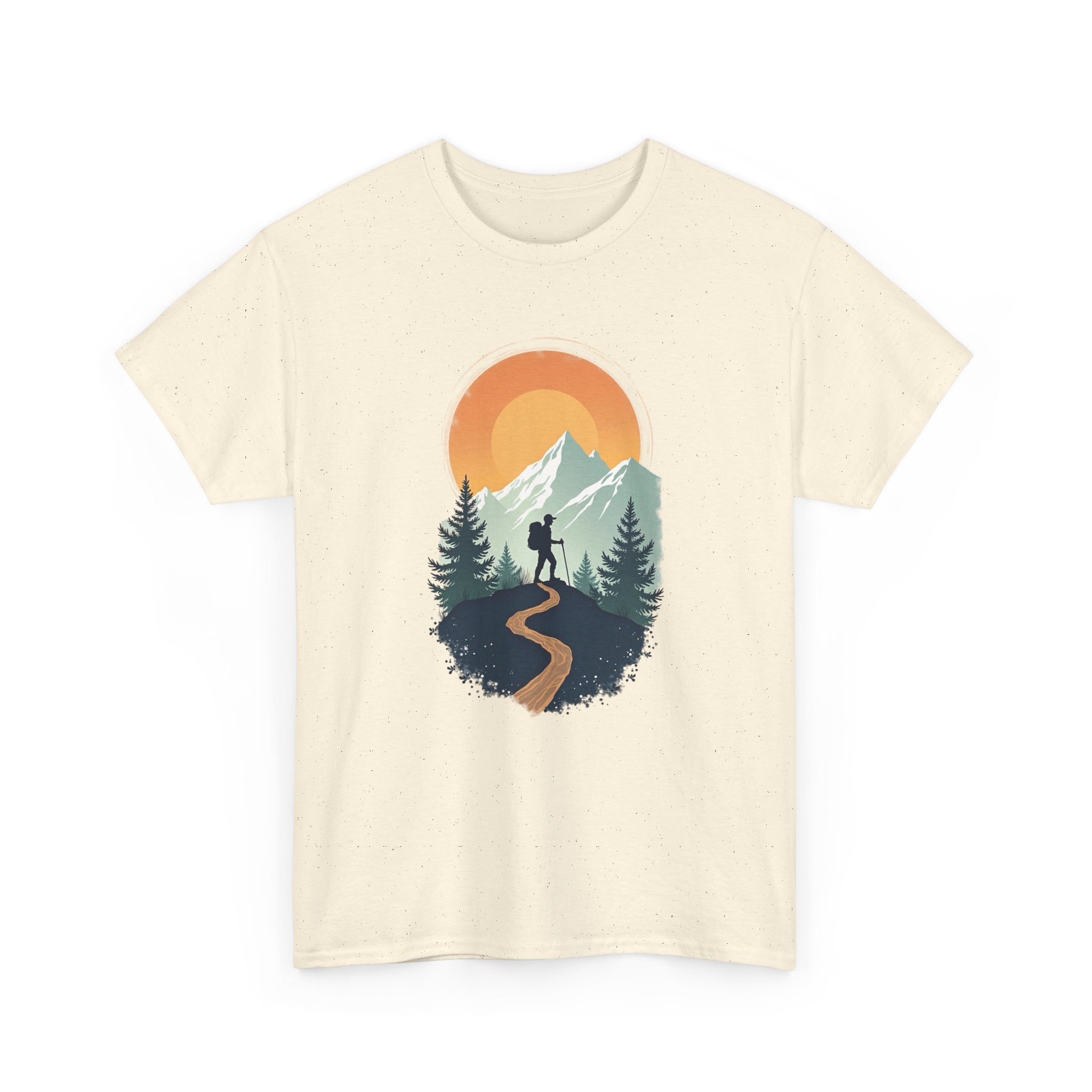 Hiking Adventure T‑Shirt — Mountain Trail Graphic Tee