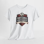 Professional Benchwarmer Soccer T-Shirt Funny Sports Tee