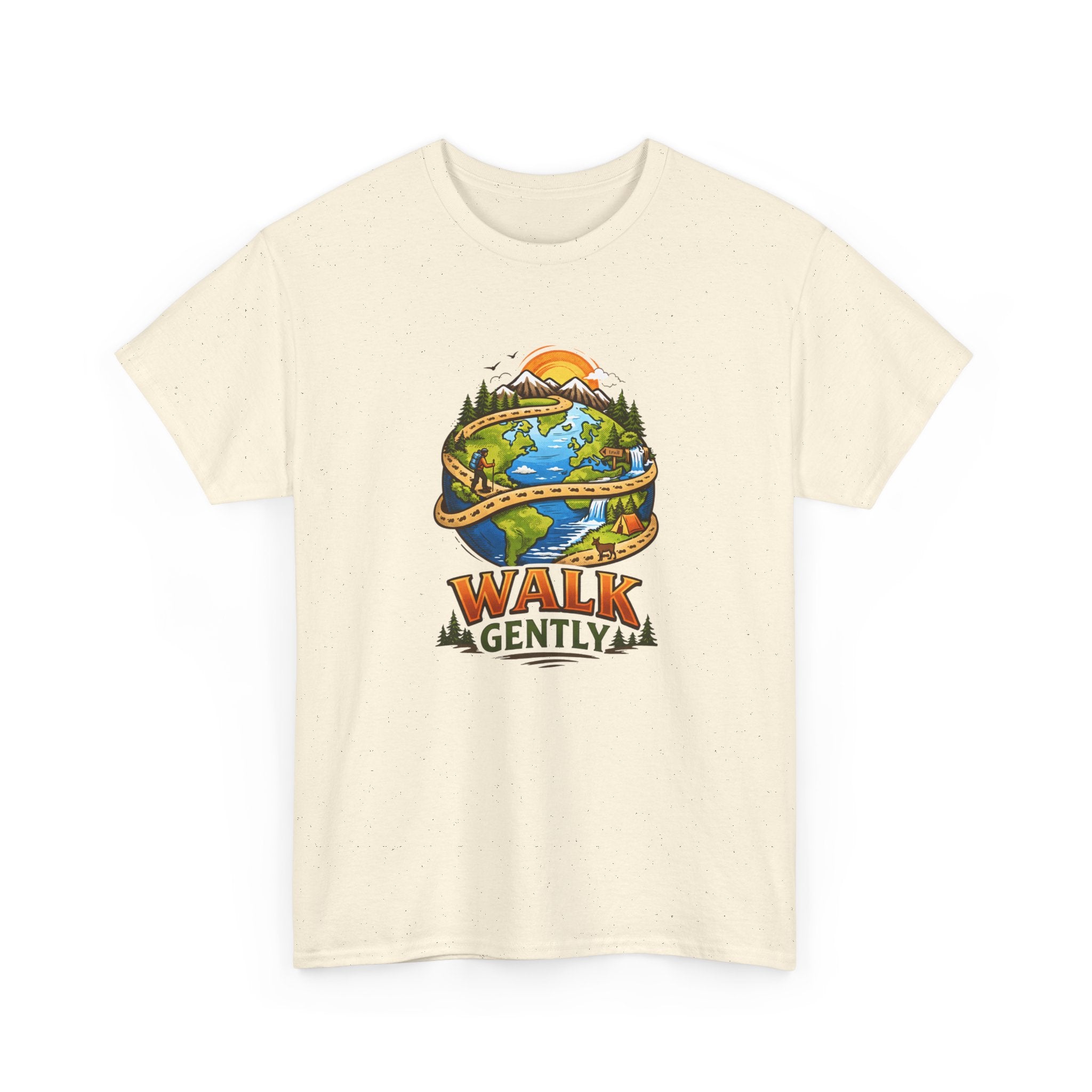 Walk Gently Earth & Nature Graphic Tee