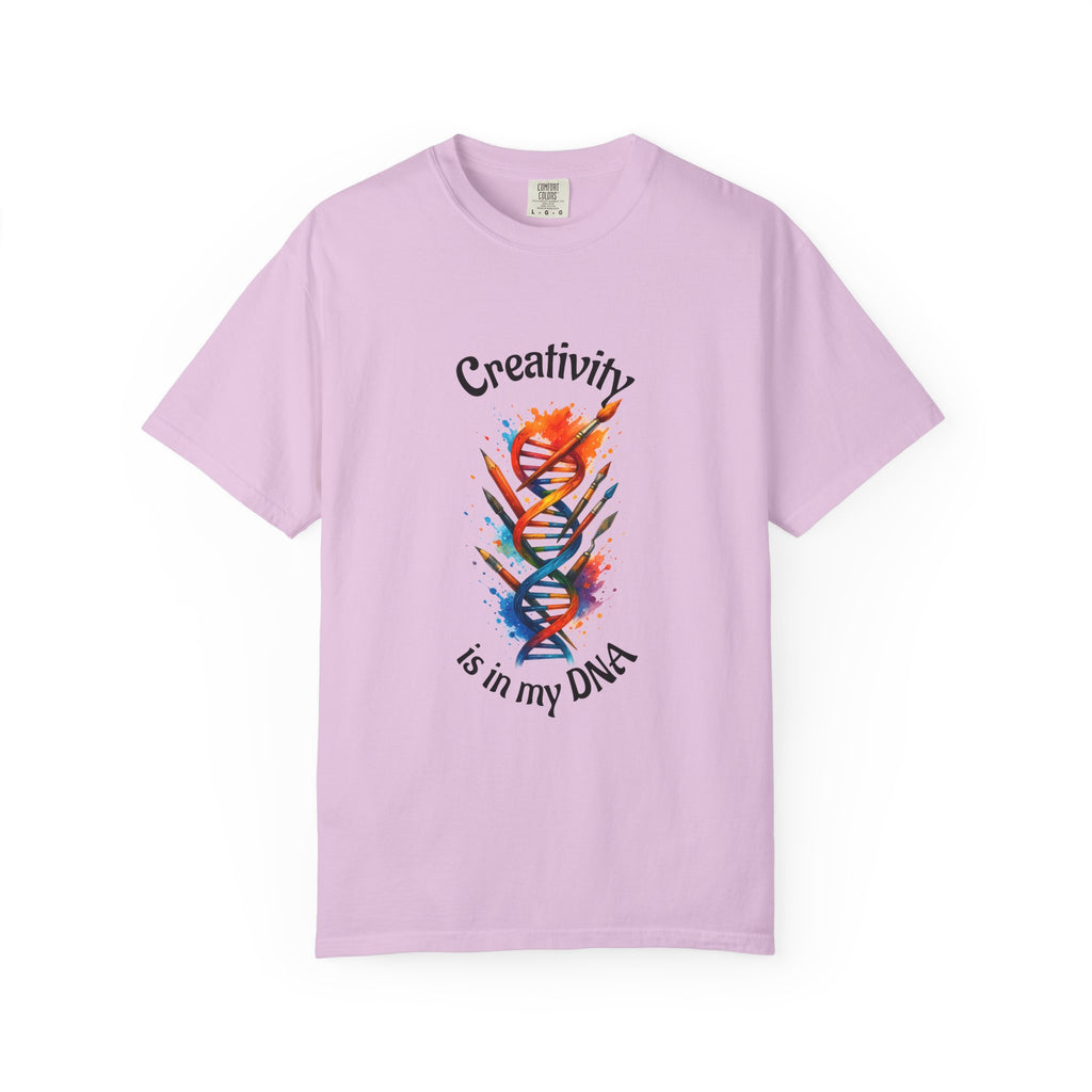 Creativity Is In My DNA T-Shirt — Artistic DNA Graphic Tee