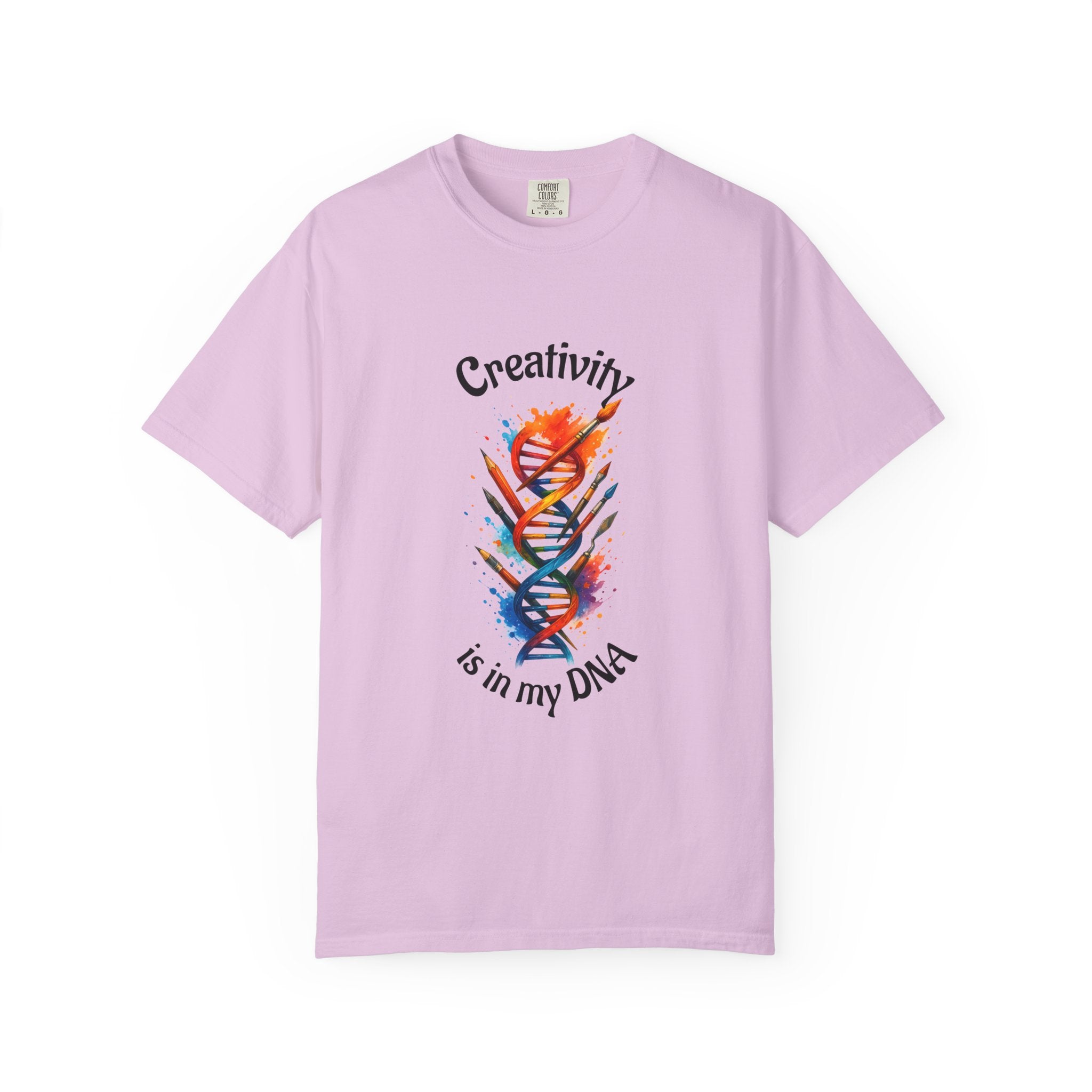 Creativity Is In My DNA T-Shirt — Artistic DNA Graphic Tee