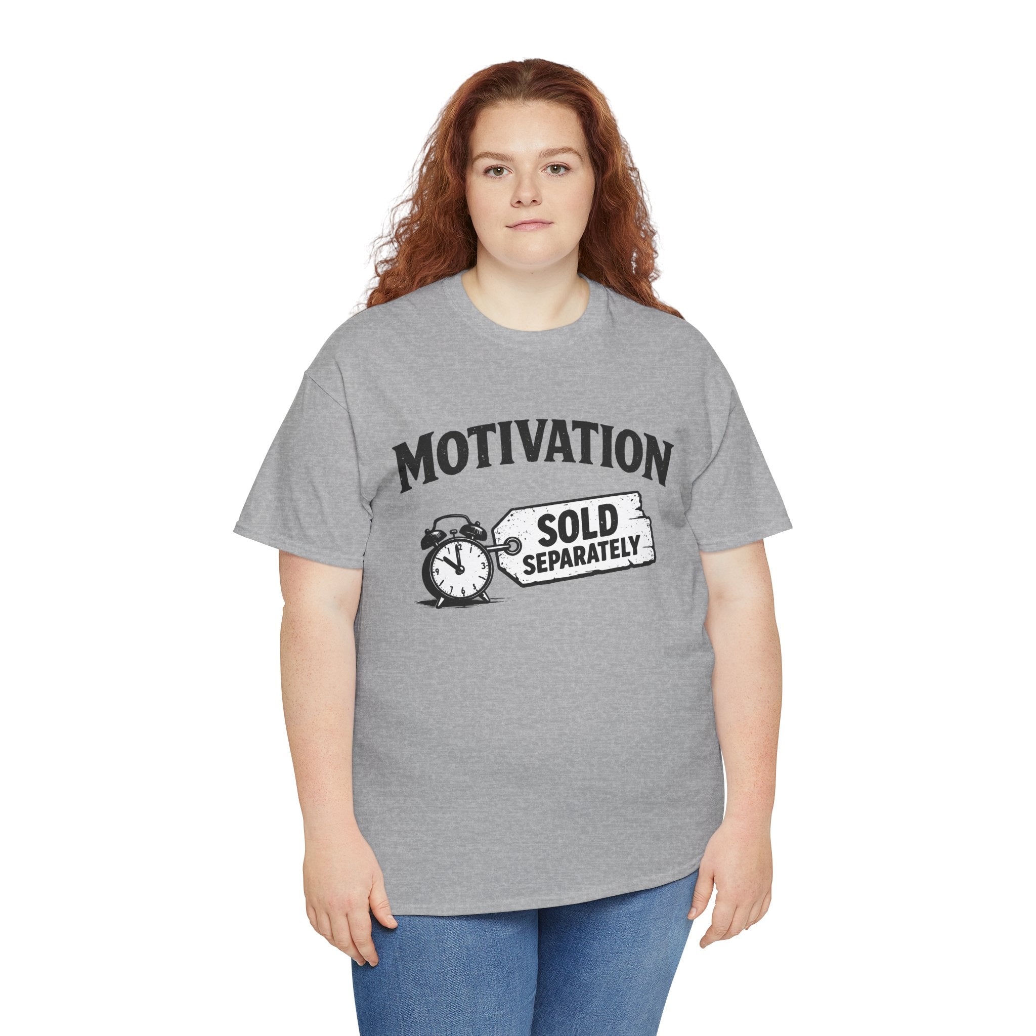 Motivation Sold Separately - Funny Vintage Graphic Tee