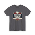 Professional Benchwarmer Soccer T-Shirt Funny Sports Tee