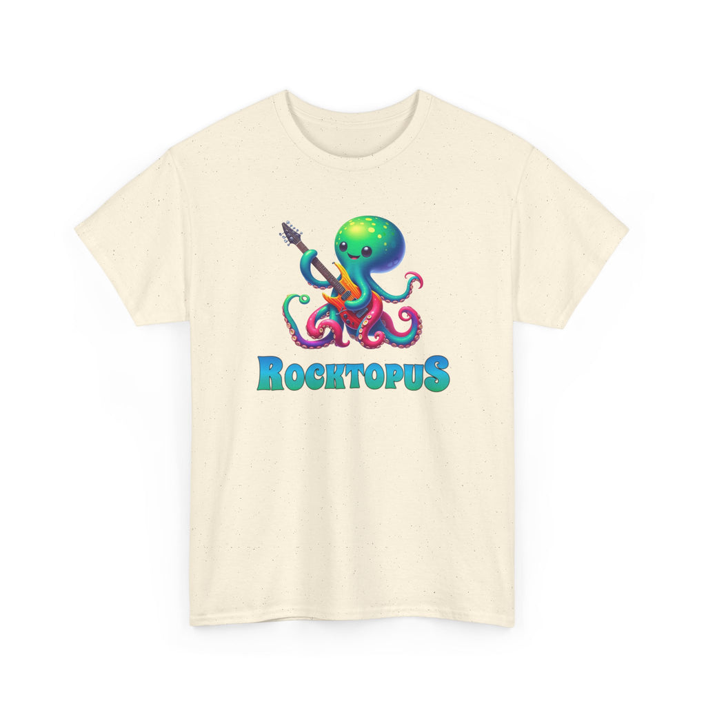 Rocktopus T-Shirt — Cute Octopus Playing Guitar Graphic Tee