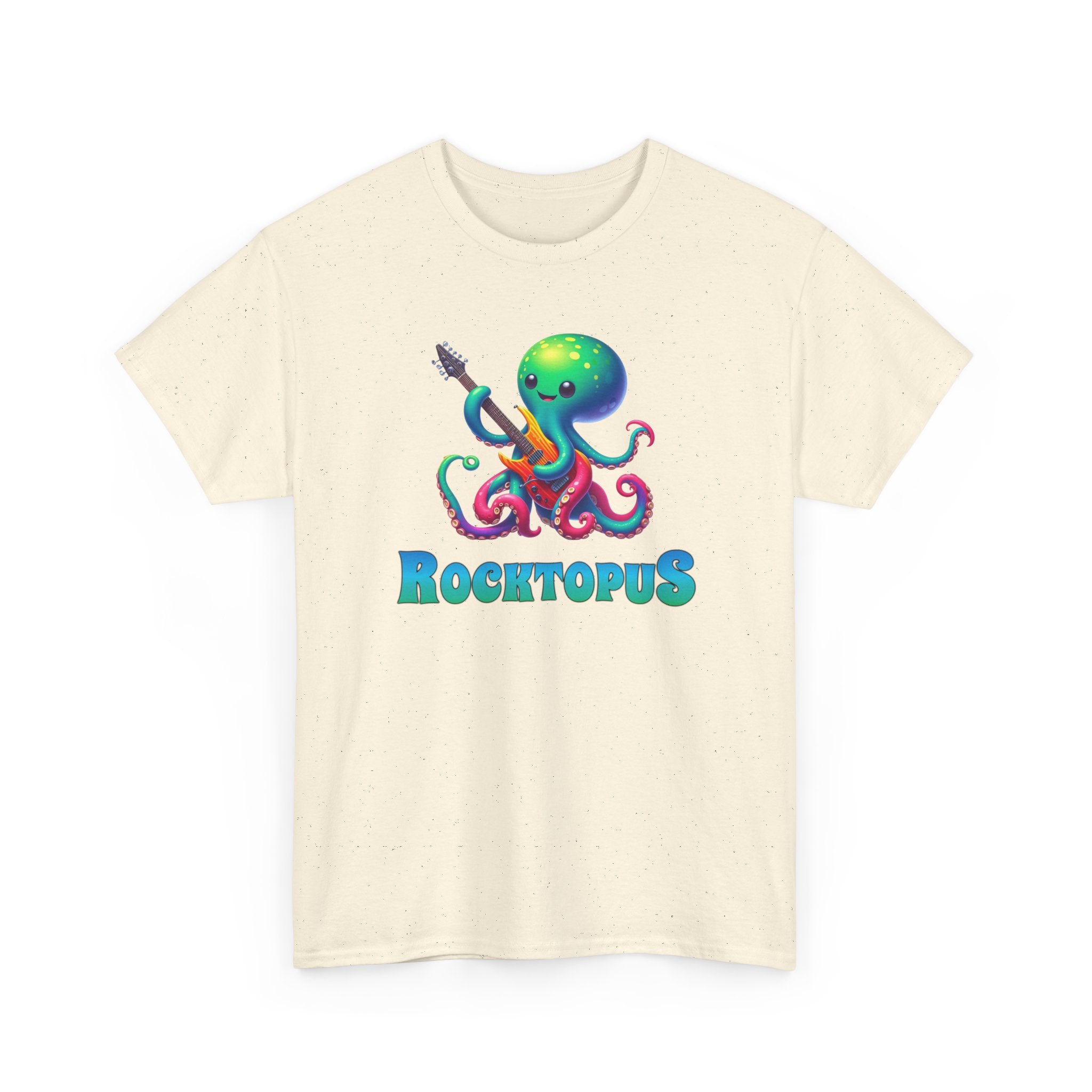 Rocktopus T-Shirt — Cute Octopus Playing Guitar Graphic Tee