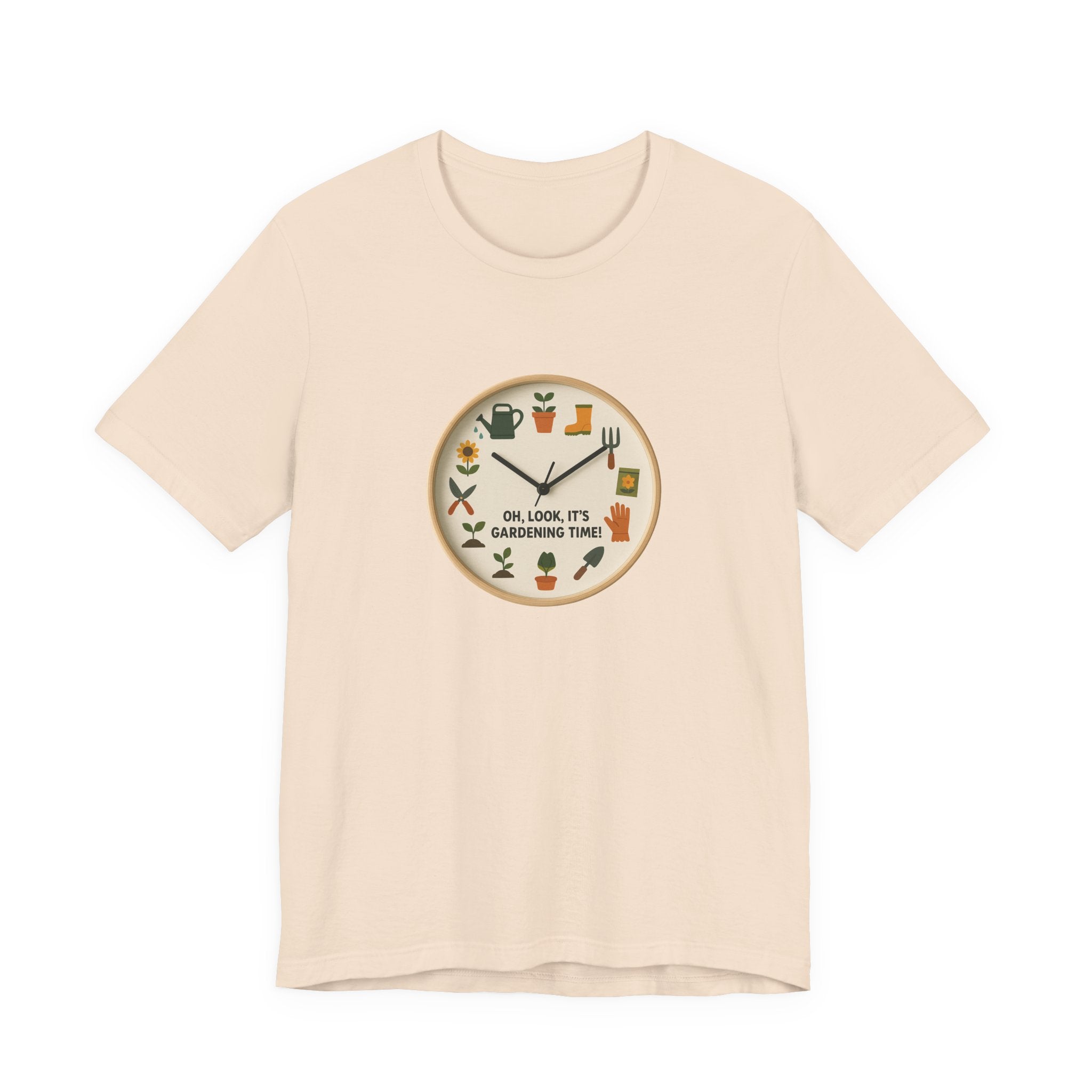 Gardening Tee — "Oh, Look, It's Gardening Time" Graphic Shirt