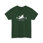 Howling Wolf T-Shirt — 'Solo, Not Lost' Mountain Graphic Tee