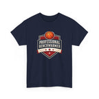 Professional Benchwarmer Basketball T-Shirt Funny Sports Graphic Tee